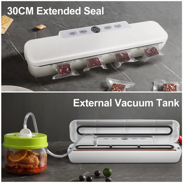 Vakuumförpackare, En-knappsoperation, Kompakt design,A