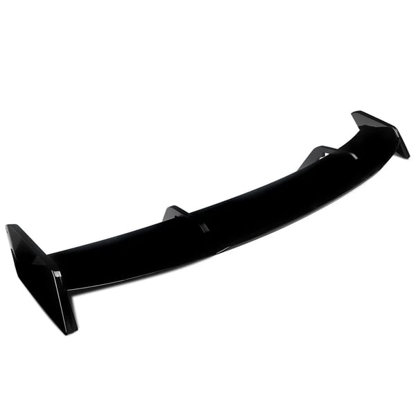 Spoiler, ABS plastkonstruktion, MP-stil design, glanssvart
