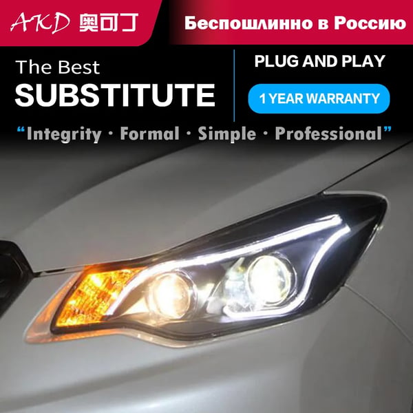 Subaru XV -ajovalosarja, korkea lumenien tuotto, bi-xenon-valotyyppi,A