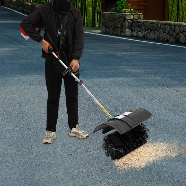 Nurmiimuri, 2.3 HP moottori, 20.5 tuuman harjan leveys, kevyt muotoilu, ergonominen kahva, korkean nopeuden suorituskyky
