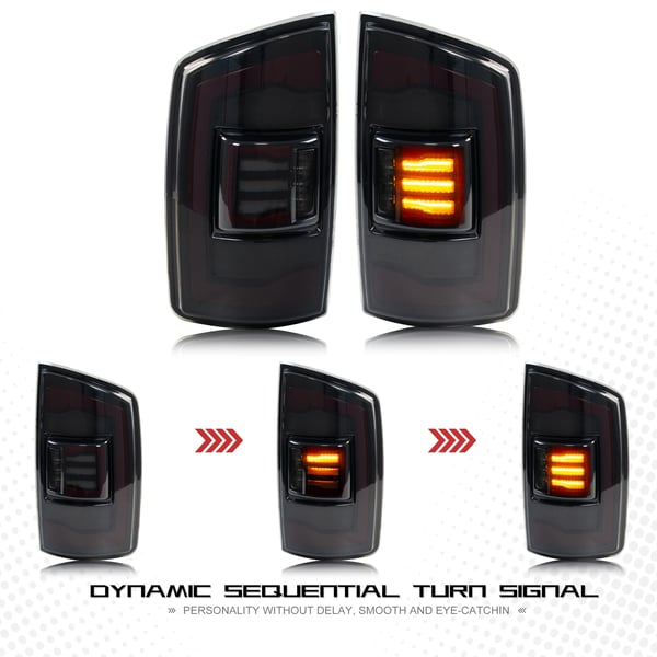 LED Baglygter, Sekventiel Blinklys, Plug-and-Play Installation