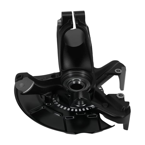 Styringsknuckle, Gussejern, Foran Førerside/Venstre, Direkte Erstatning, Audi A3 8L1 1.6 Kompatibilitet, Seat Leon 1M1 1.4 Kompatibilitet