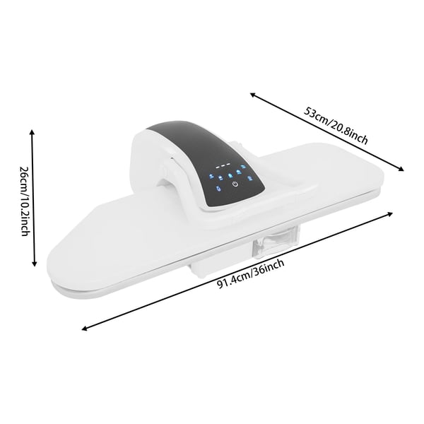Ångmaskin, 2200W, 5 tyginställningar, Vit
