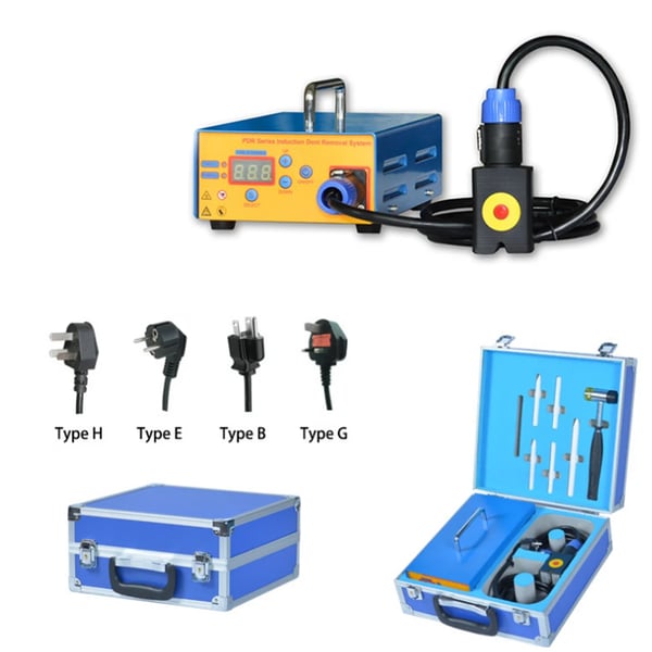 Elektromagnetisk induktion bilreparationsværktøj, 1,38KW effekt, europæisk stik,1,38 kW, EU STIK