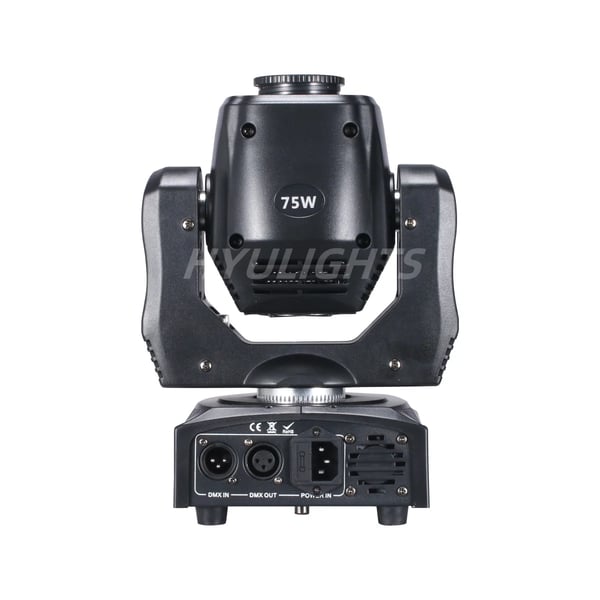 Mini LED Moving Head Spot, 8 Gobos, 8 Farvemuligheder,EU stik