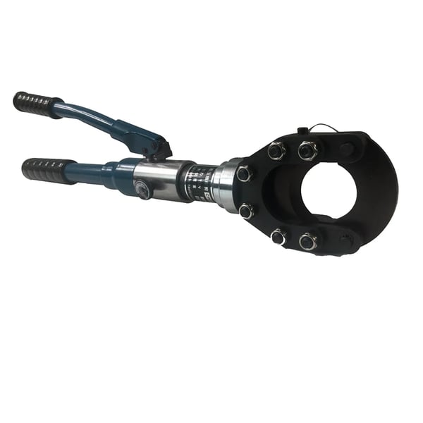 Hydraulisk Kabelskærer, 70 kN Skærekraft, 50 mm Diameter Kapacitet,DYP BLÅ