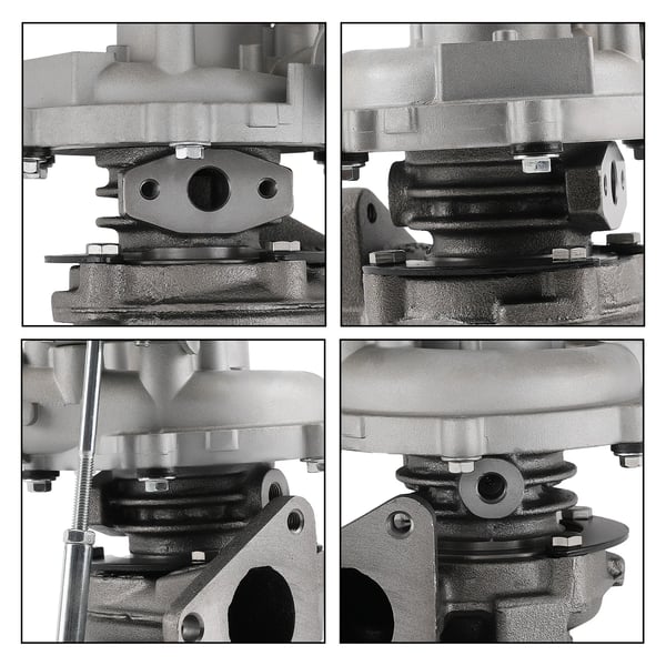 Turbocharger, 701729-0006, 701729-0001, Vare længde: 27 cm, Vare bredde: 24 cm, Vare højde: 22 cm
