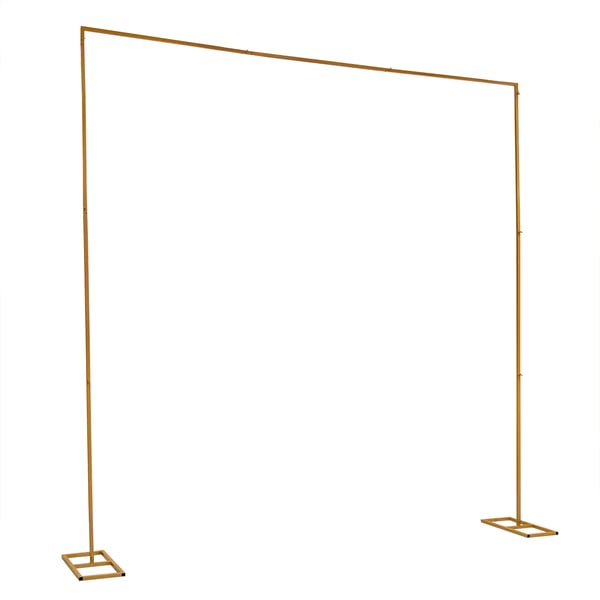 Ark Ställ, Galvaniserade Järnrör, Lätt Installation,Guld, L