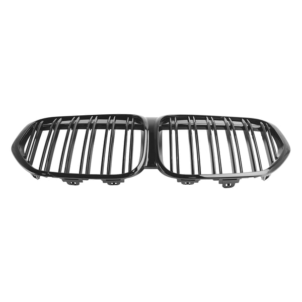 Frontgitter, holdbar ABS-plastik, kompatibilitet med BMW X1, nem installation