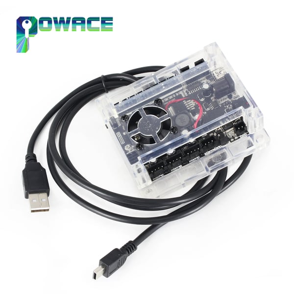 Off-line Controller Board, DC 12V-24V Indgangsspænding, Dimensioner 10,5 cm x 7,5 cm, CE-certificeret, Kompatibilitet med GRBL 1.1F