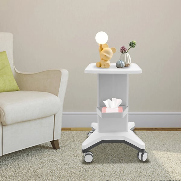 Medicinsk Utilityvogn, Mobil Opbevaring, Robust Design,HVID