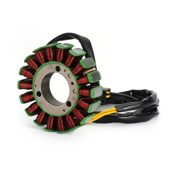 Generator Stator, Indvendig Diameter 38mm, Udvendig Diameter 102mm, Poltykkelse 25.8mm, Polbredde 11.9mm, Antal Poler 18