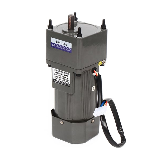 Drivmotor, 90W effekt, variabel hastighetsregulator