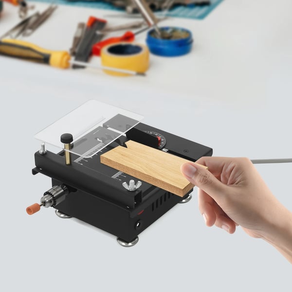 Mini bordsav, 6000 RPM motor, 7-trins justerbar,HS13003