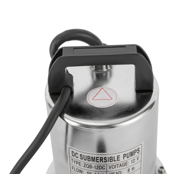 Undervandsvandpumpe, Rustfrit Stål, Flow Rate 13,21 Galloner/Min, Effekt 160W, Kompakt Design, Lavt Støjniveau