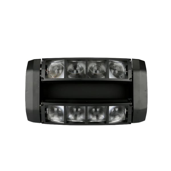RGBW LED -liikkuva päävalaisin, 80W teho, DMX-ohjaus,Mini -hämähäkki