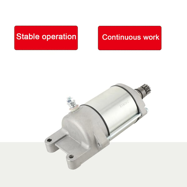Startermotor, 12V spænding, 2,5A strømstyrke, kompakt design, komponenter af høj kvalitet i metal, kompatibel med forskellige TGB-modeller
