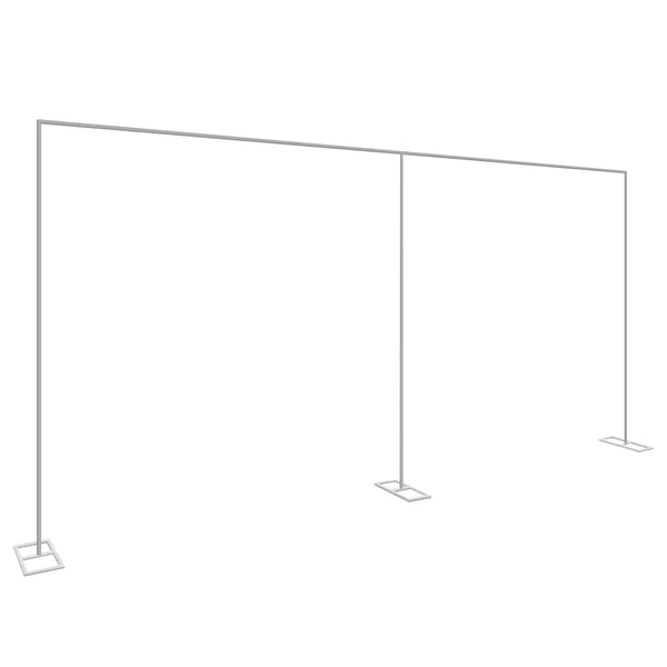 Bakgrundsställ, Hållbart Material, Justerbar Design,Silver
