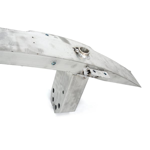 Front Bumper Forstærkningsstang, Holdbart Rustfrit Stål, Nem Installation,Som vist