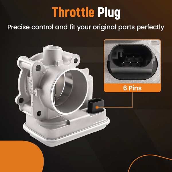 Throttle Body Samling, Zinklegering, 19 cm Længde, 15 cm Bredde, 13 cm Højde, 4 Cylinder Kompatibilitet
