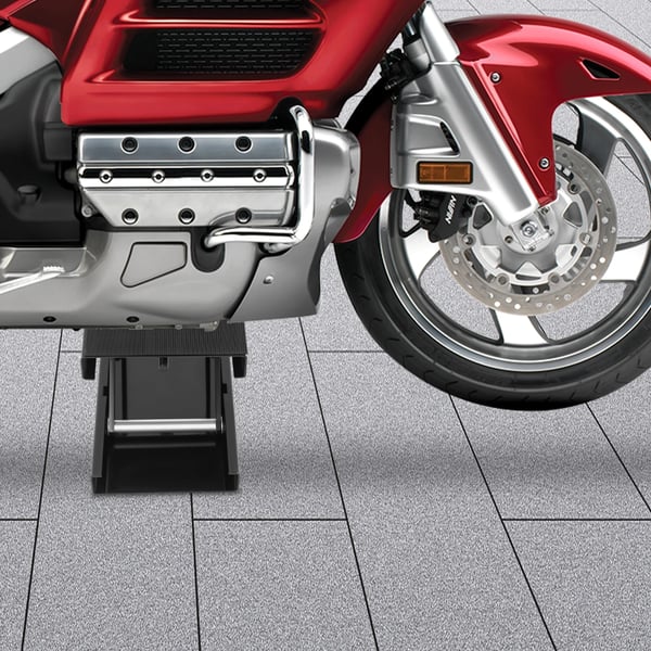 Motorcykellift, Højdejusterbar, 500 kg Kapacitet,Sort