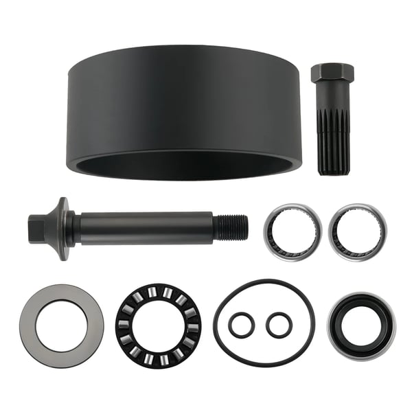 Jetpumpe Rebuild Kit, Komplet med Lejer og Tætningsringe, Højkvalitets Stål,sort