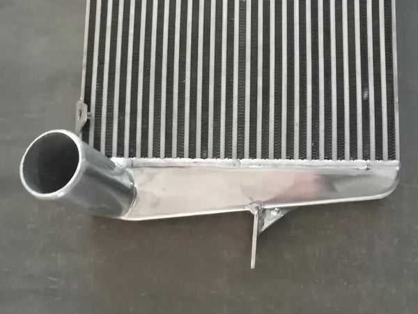 Alloy Intercooler, 76mm kerne størrelse, frontplacering, kompatibel med Ford Sierra RS Cosworth, kompatibel med Escort RS500