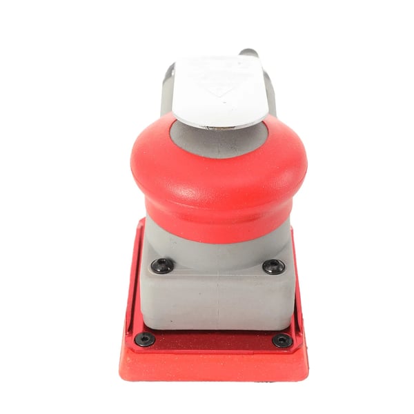 Pneumatisk Sliber med Holdbar Metal- og Plastkonstruktion, 75 x 100 mm Dimensioner, Kompatibel med Firkantet Slibepapir, 0,6 - 0,8 MPa Driftstryk, 10.000 RPM Maksimal Hastighed