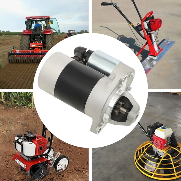 Startermotor, 12V, 1KW effekt,12V 1KW