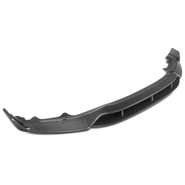 Front Spoiler Lip, Holdbar ABS Konstruktion, Passer til BMW X5 F15,Kulfiber Udseende