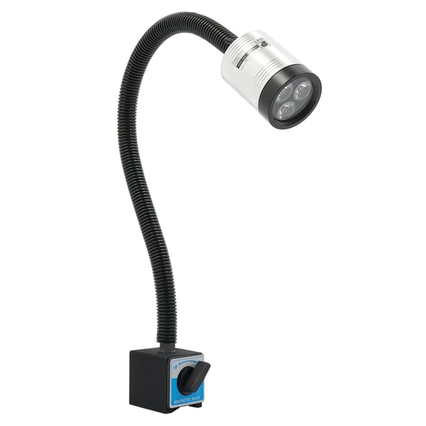 LED Arbejdslys, 6W Effekt, 60 cm Fleksibel Arm, 6000K Farvetemperatur, DC 12V Spænding, 0.5 kg Vægt