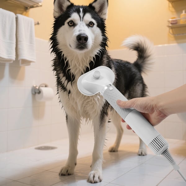 Hundehår Tørretumbler, Justerbar Vindhastighed, Flere Temperaturindstillinger,EU stik