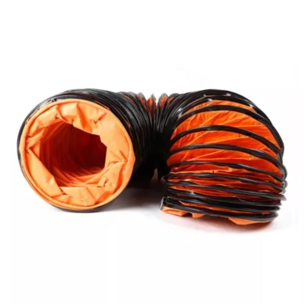 Ventilationsslange, Holdbar PVC, Effektiv Luftstrøm,Appelsin