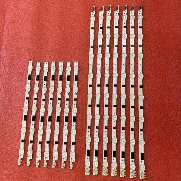 LED Baggrundsbelysningsbar, Kobbermateriale, 830 mm længde, 13 LED'er, Kompatibel med flere TV-modeller, CE- og ROHS-certificeret