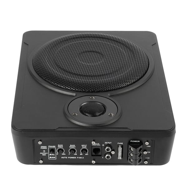 Aktiv Subwoofer, 200W Udgivelse, Pladsbesparende Design,8"