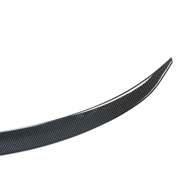 Bakspoiler, ABS-plast, kolfiberlook, bakplacering,Kolfiberlook