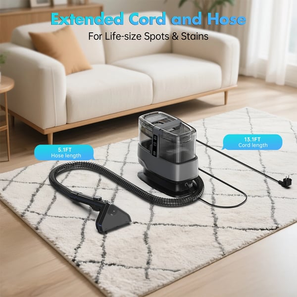 Tæpperenser, 600W Effekt, Håndholdt Design,C688-LS