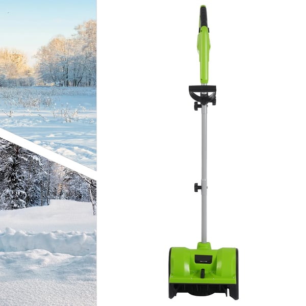 Sneblæser, 1200W motor, letvægtsdesign,grøn, EU, Elektrisk