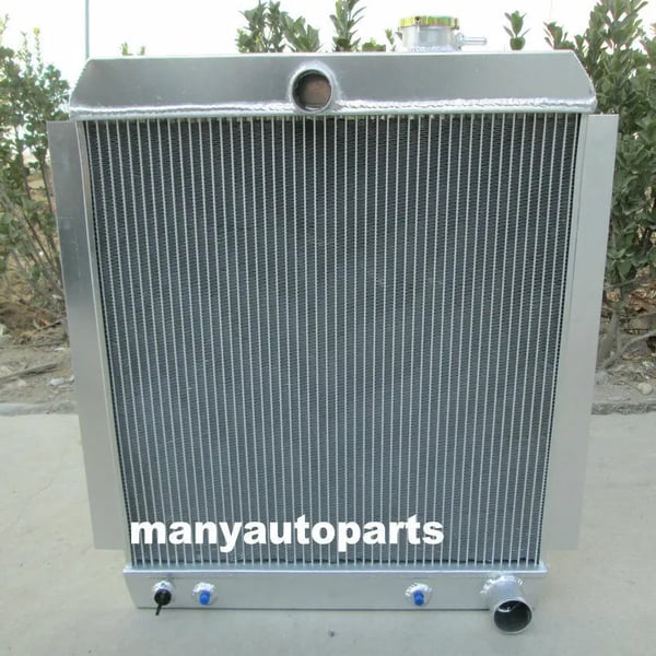 Chevy Truck Radiator, 56mm Størrelse, Kompatibel med 1948-1954 Modeller