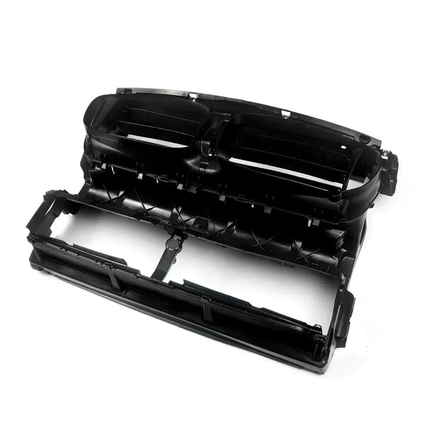 Front Radiator Luftkanal, Holdbart ABS Materiale, Clip-On Installation, Passer til BMW F10 Modeller,som vist