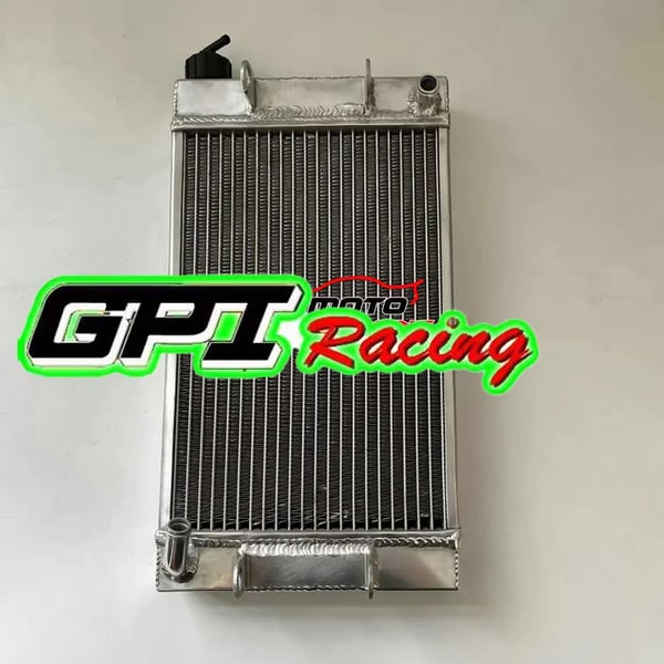 Radiator, Legeret Aluminium, 41cm x 23cm, Kompatibel med Mini Junior og Senior Go Karts, Frontmonteringsposition, Holdbar Varmeafledning