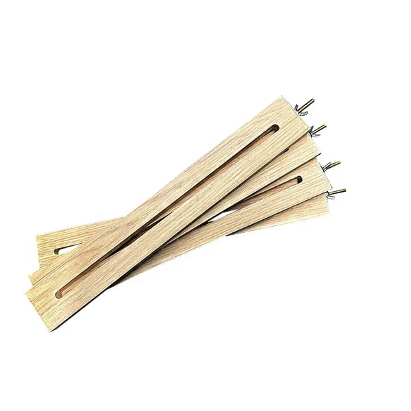 Batteri Fixture, Træmateriale, Minimum Størrelse 2 cm x 2 cm, Maksimum Størrelse 17 cm x 20 cm, Kompatibel med 18650 21700 32650, CE Certificeret