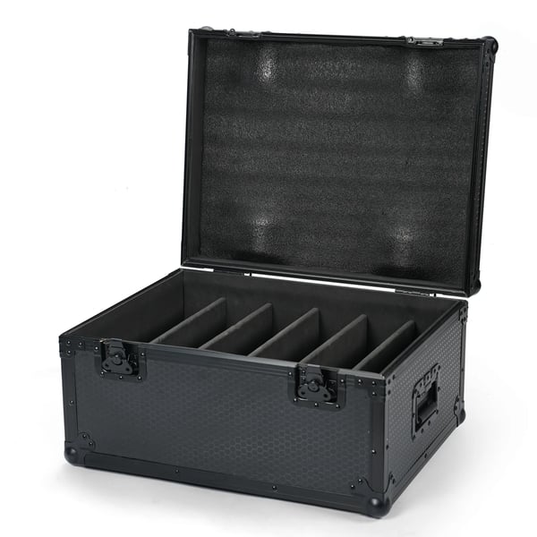 Flightcase, Holdbart Læder, Nem Transport,61X49X24CM