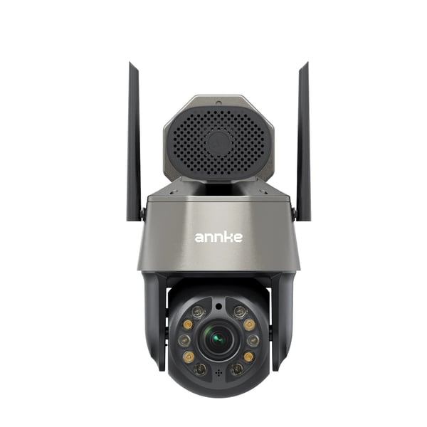 Udendørs PTZ Sikkerhedskamera, 3K Ultra HD, 20X Optisk Zoom, To-vejs Lyd