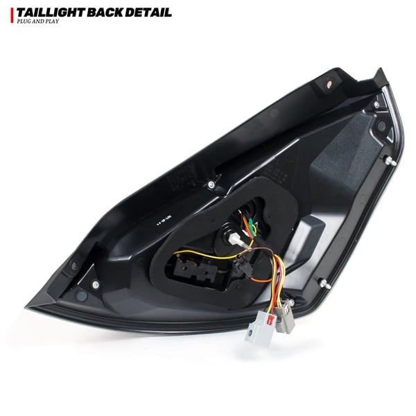 Baglygtesamling, PC og ABS materiale, 35W watt, 12 V spænding, sekventiel blinklys, kompatibilitet med Ford Fiesta MK7 MK7.5