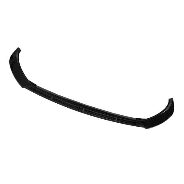 Framstötfångare Splitter Lip, Lätt Installation, Hållbart ABS Material,svart