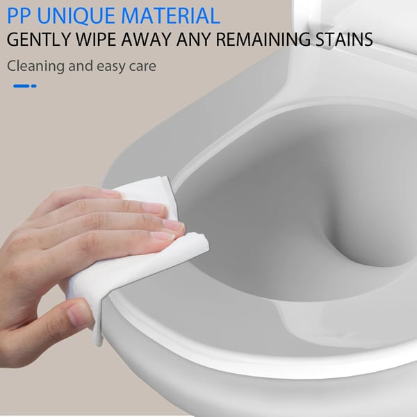 Toiletbræt, Duroplast Materiale, Standard D-formede Dimensioner, Universel Montering, Blød Lukke Mekanisme, CE Certificeret