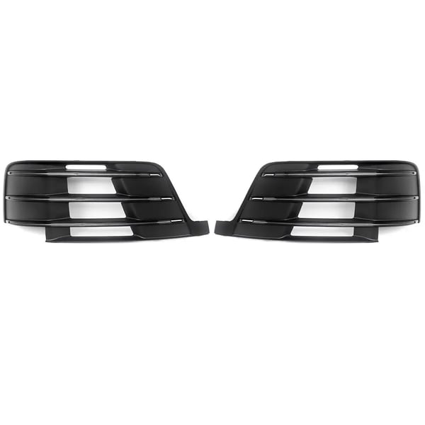 Front Bumper Gitterindsats, Holdbart Plastik, Passer til Audi Q7 S-Line 2016-2019,som vist