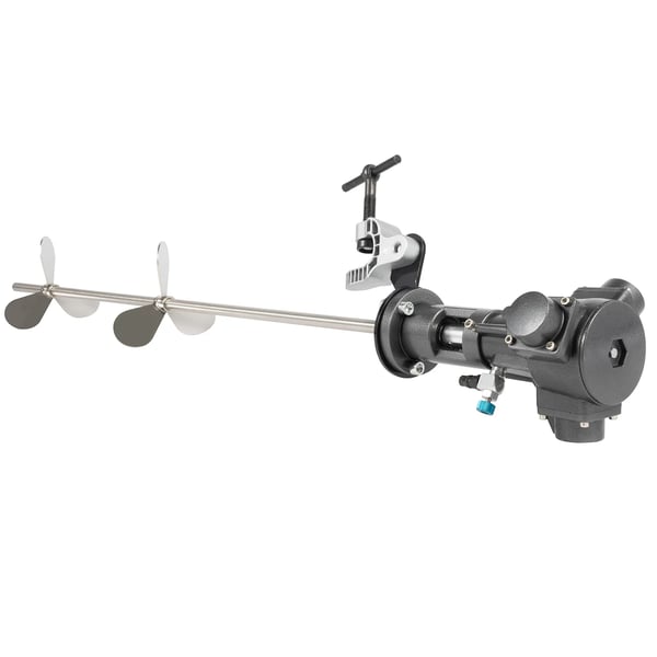 Pneumatisk Fællespulverblander, 50 Gal Kapacitet, 50-2000 RPM,sort