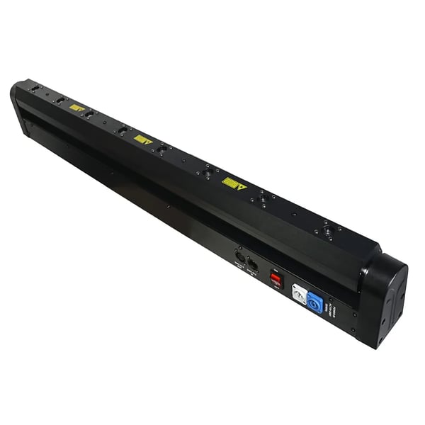 Stråle Laser Projektor Lys, 8 Øjne, DMX512 Kontrol, Indendørs Brug,2PCS, EU stik